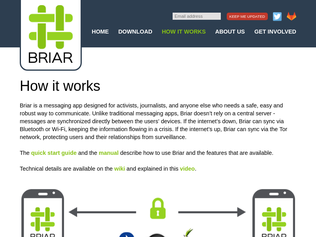 Preview of 'Briar: Peer-to-Peer Encrypted Messaging'