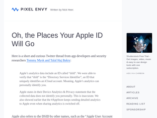 Preview of 'Oh, the Places Your Apple ID Will Go'