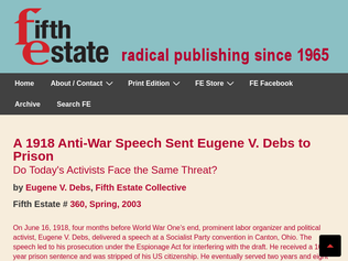 Preview of 'Anti-War Speech Sent Eugene V. Debs to Prison, 1918'